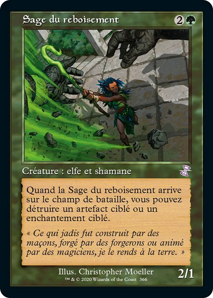 Sage du reboisement — Time Spiral Remastered — Magic: The Gathering