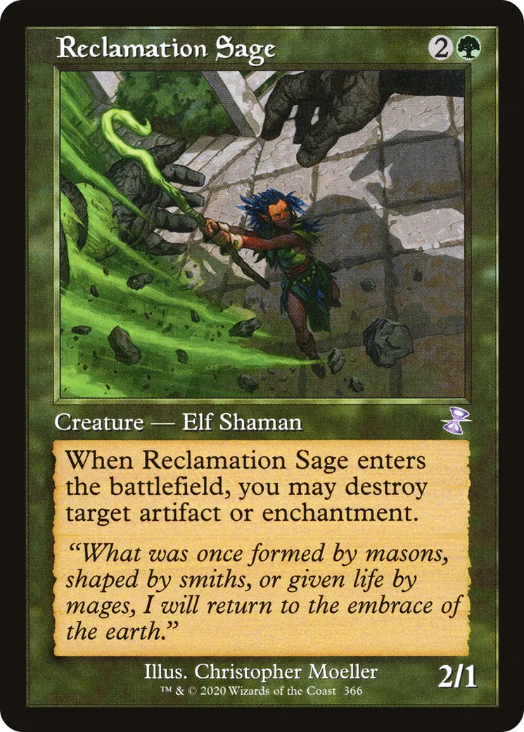 Sage du reboisement — Time Spiral Remastered — Magic: The Gathering
