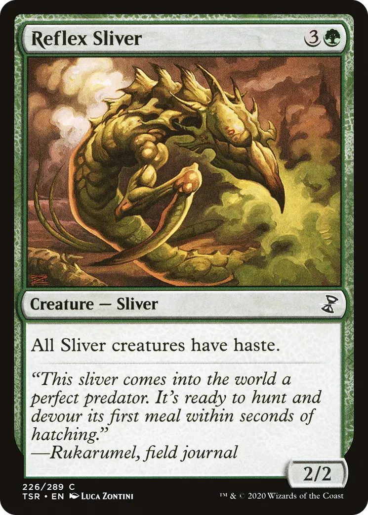 Reflex Sliver — Time Spiral Remastered — Magic: The Gathering