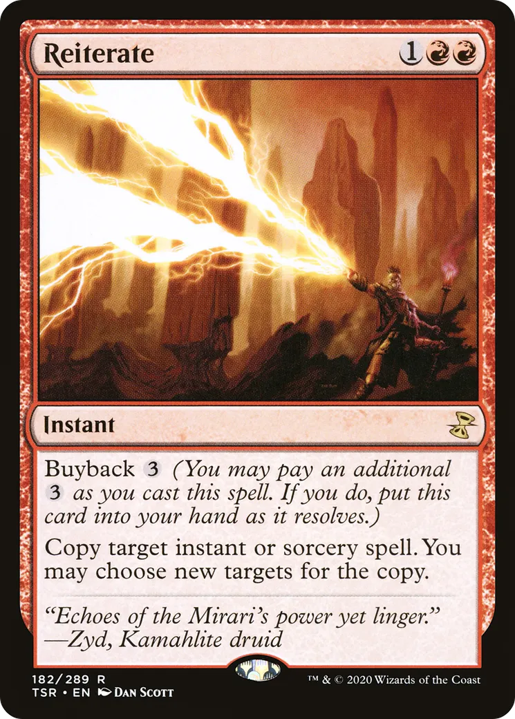 Réitération — Time Spiral Remastered — Magic: The Gathering