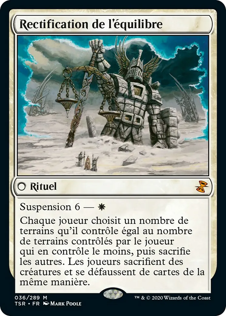 Rectification de l'équilibre — Time Spiral Remastered — Magic: The Gathering