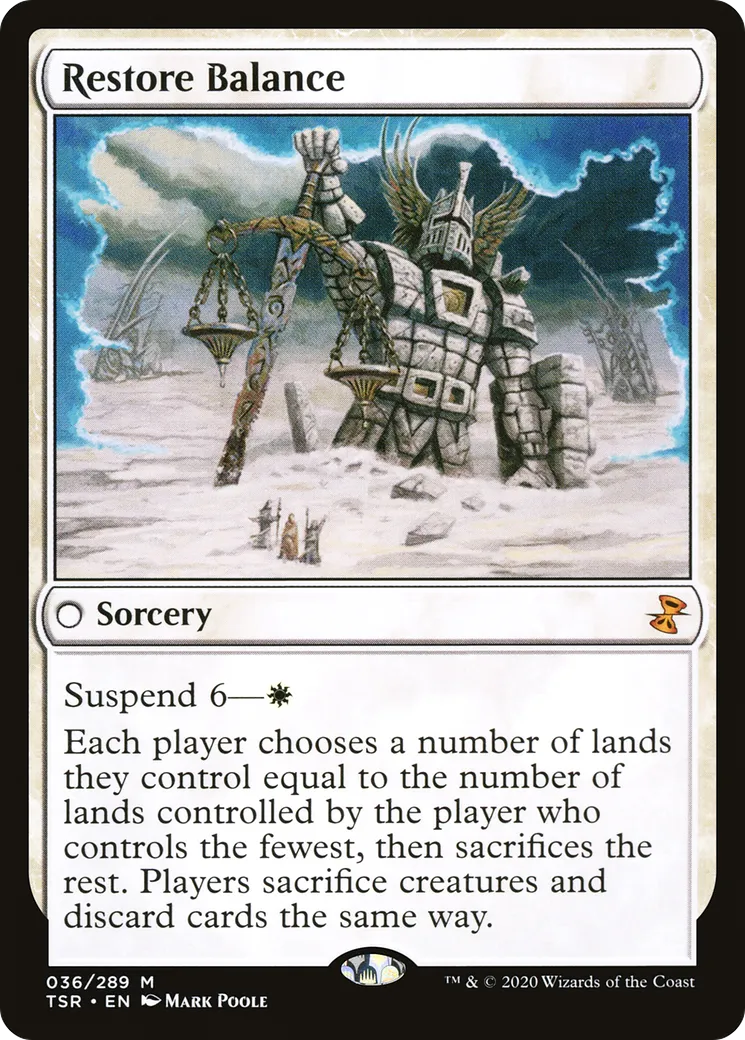 Restore Balance — Time Spiral Remastered — Magic: The Gathering