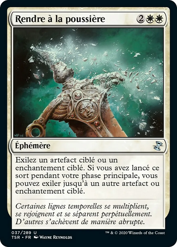 Rendre à la poussière — Time Spiral Remastered — Magic: The Gathering