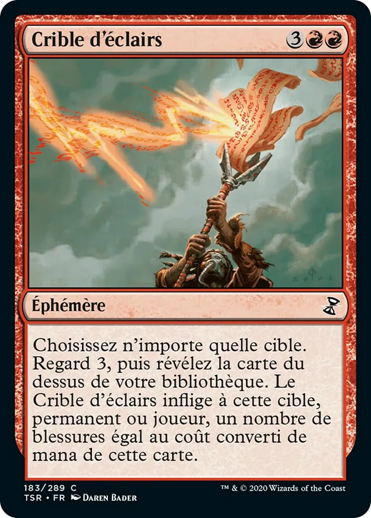 Crible d'éclairs — Time Spiral Remastered — Magic: The Gathering