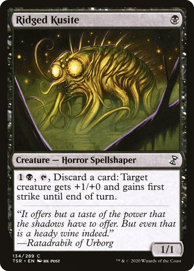 Ridged Kusite — Time Spiral Remastered — Magic: The Gathering