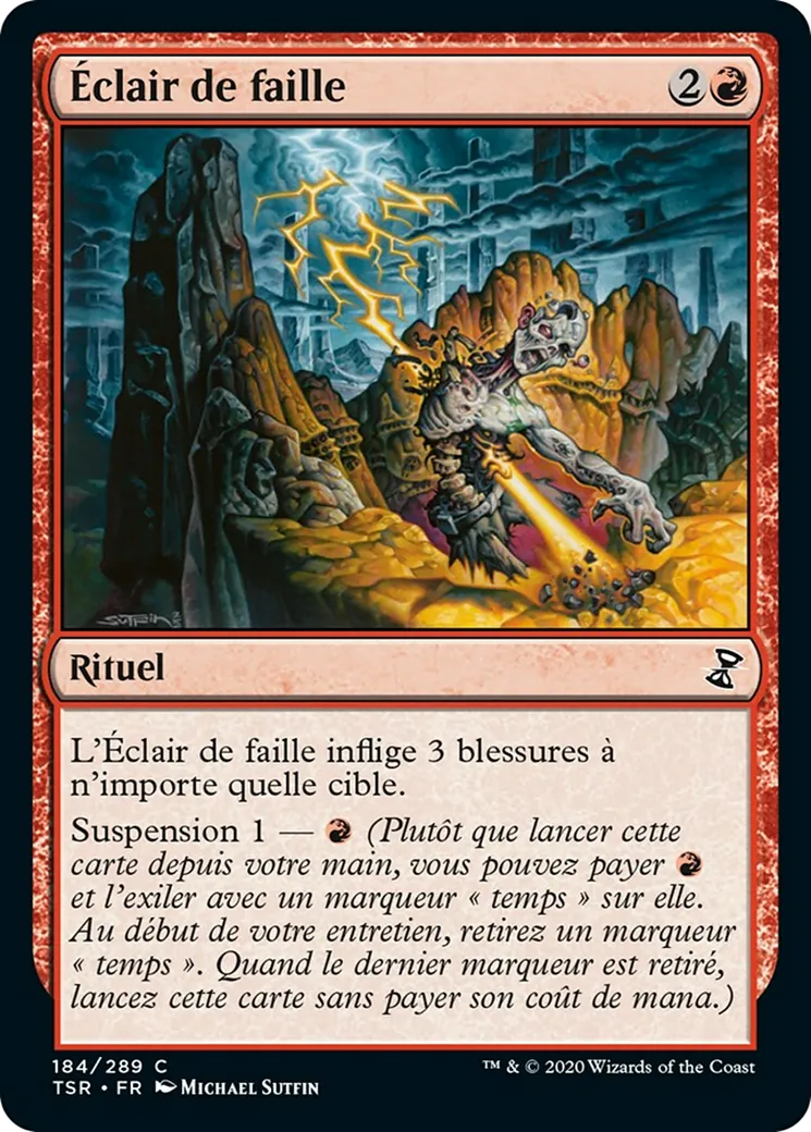 Éclair de faille — Time Spiral Remastered — Magic: The Gathering