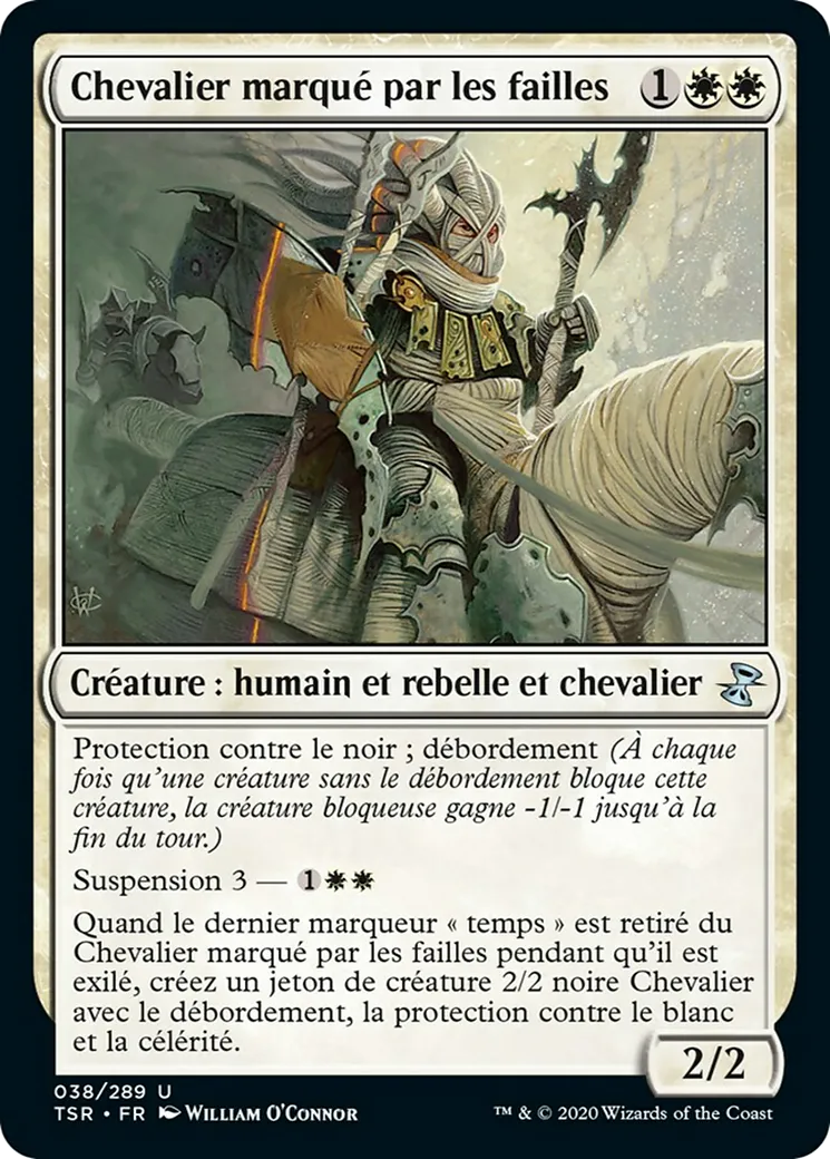 Chevalier marqué par les failles — Time Spiral Remastered — Magic: The Gathering