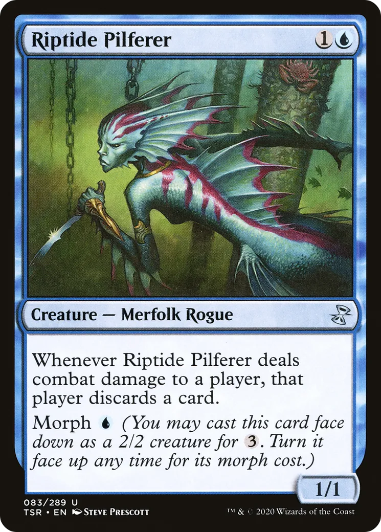 Riptide Pilferer — Time Spiral Remastered — Magic: The Gathering