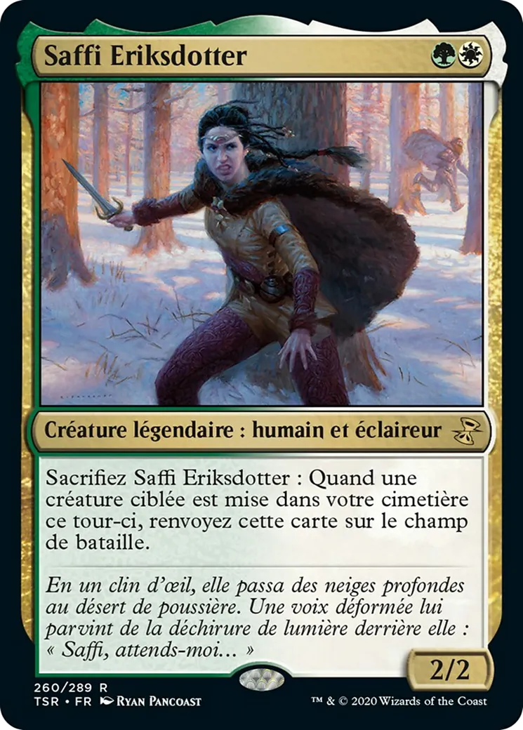 Saffi Eriksdotter — Time Spiral Remastered — Magic: The Gathering