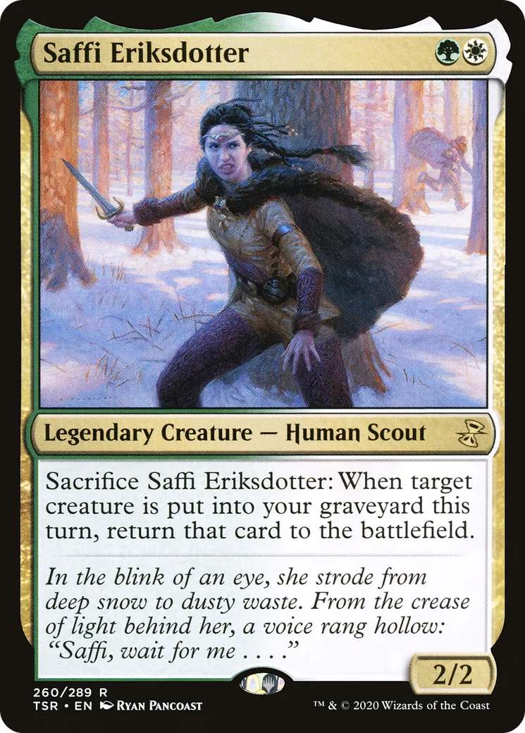 Saffi Eriksdotter — Time Spiral Remastered — Magic: The Gathering