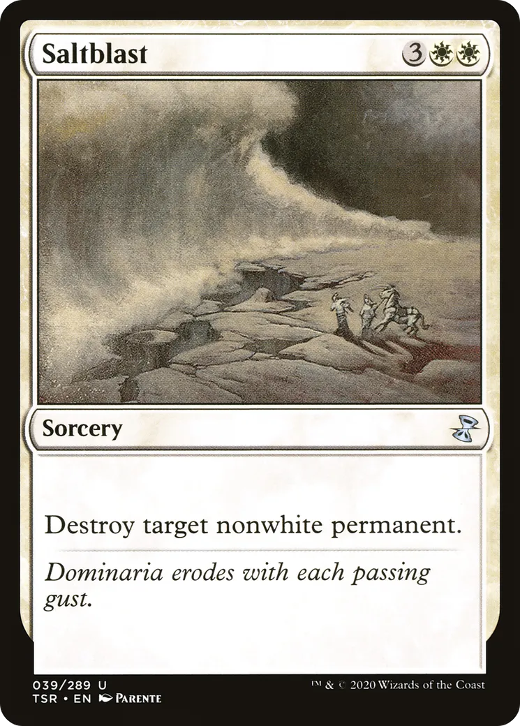 Saltblast — Time Spiral Remastered — Magic: The Gathering