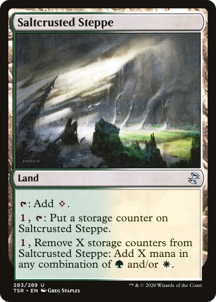 Saltcrusted Steppe — Time Spiral Remastered — Magic: The Gathering