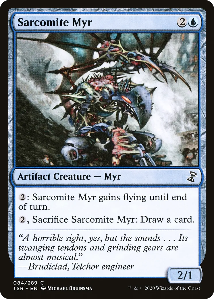 Sarcomite Myr — Time Spiral Remastered — Magic: The Gathering