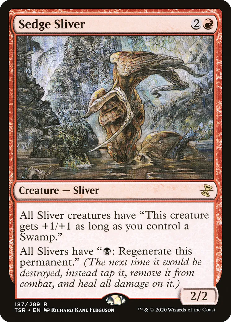 Sedge Sliver — Time Spiral Remastered — Magic: The Gathering