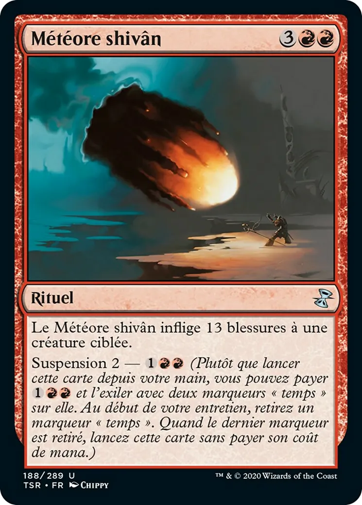 Météore shivân — Time Spiral Remastered — Magic: The Gathering