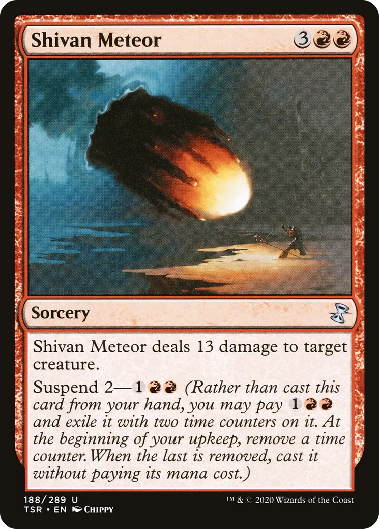 Shivan Meteor — Time Spiral Remastered — Magic: The Gathering