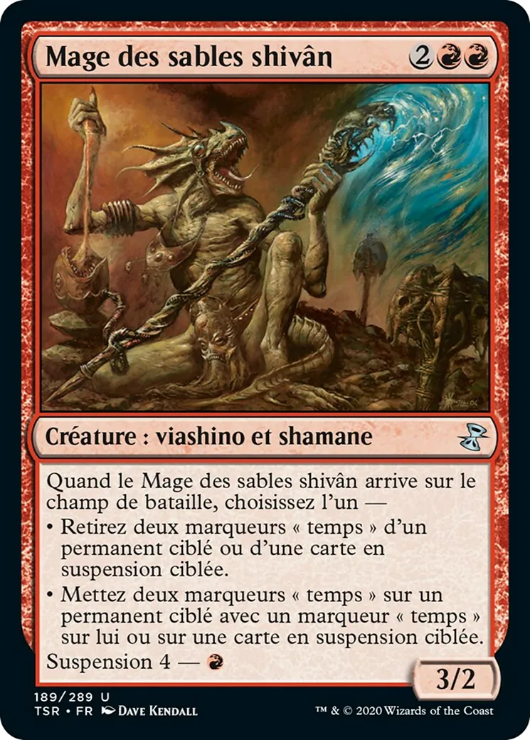 Mage des sables shivân — Time Spiral Remastered — Magic: The Gathering
