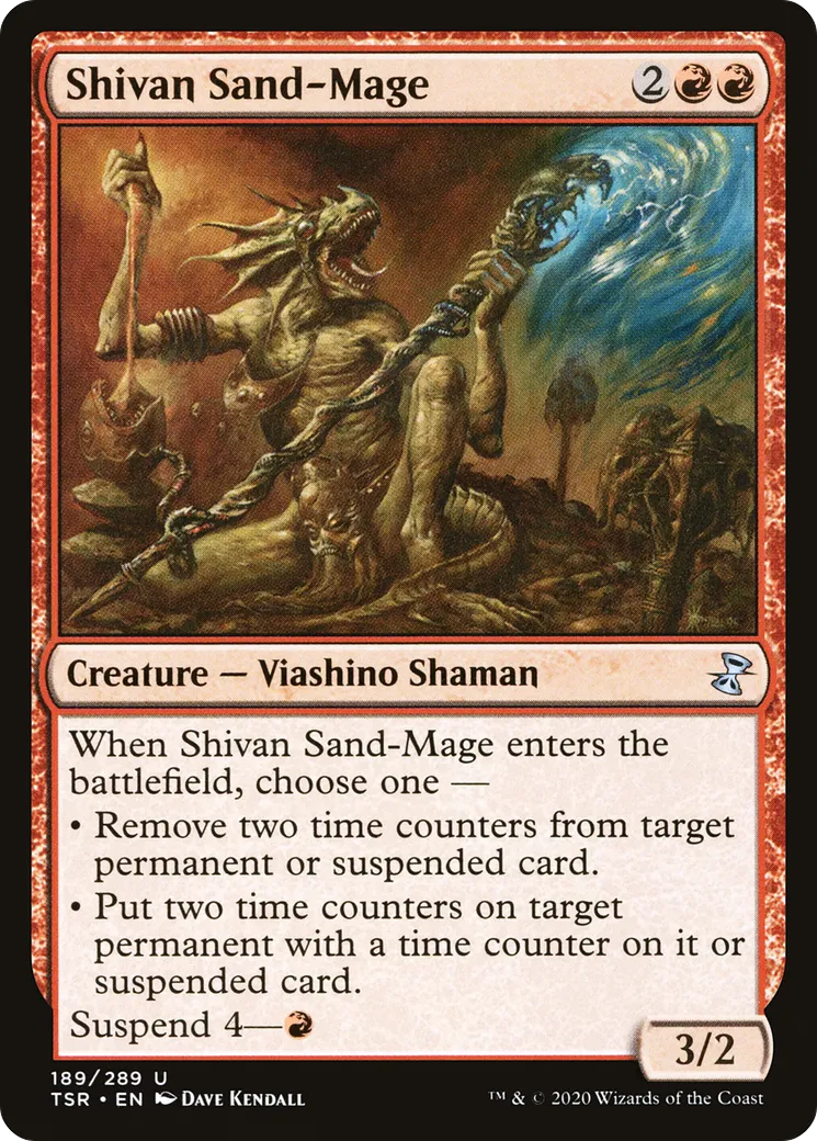 Shivan Sand-Mage — Time Spiral Remastered — Magic: The Gathering