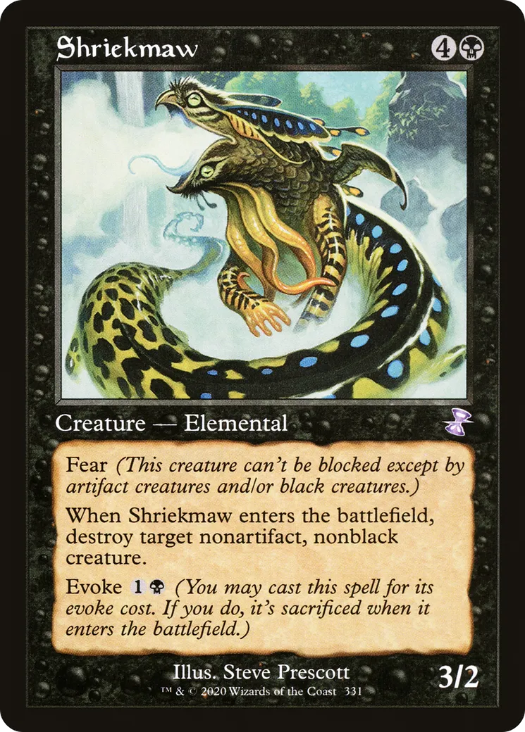 Shriekmaw — Time Spiral Remastered — Magic: The Gathering
