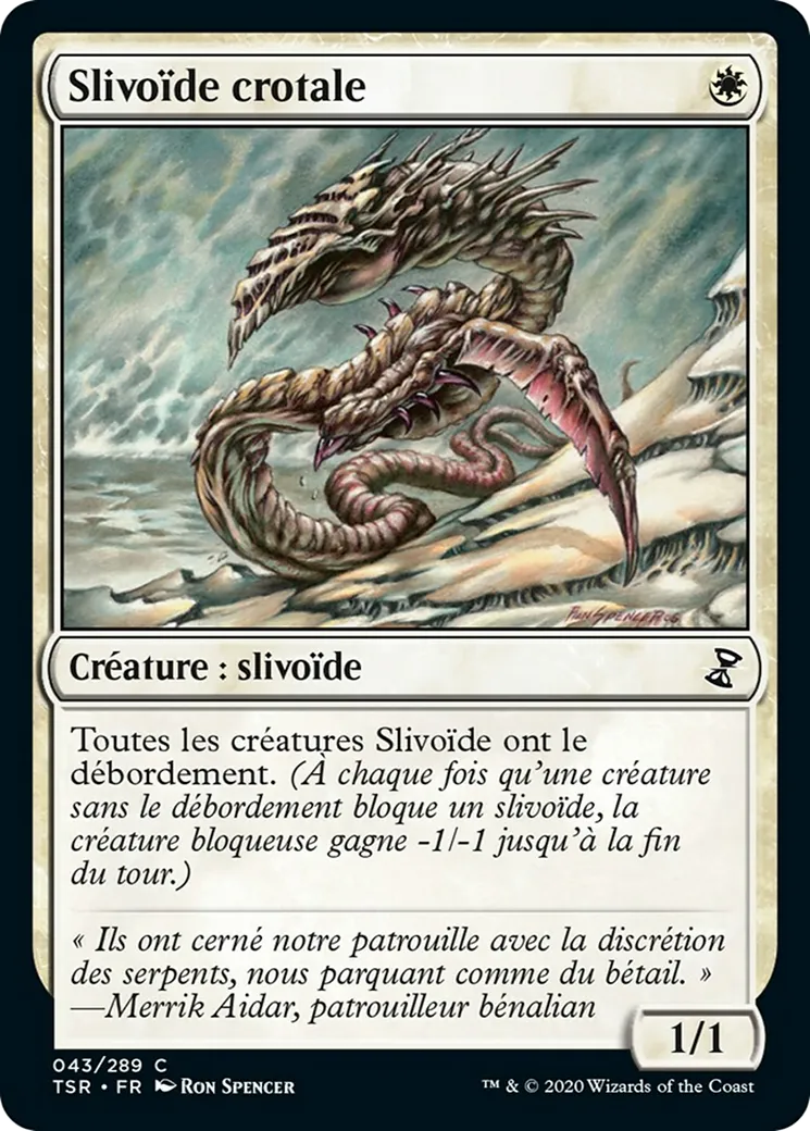 Slivoïde crotale — Time Spiral Remastered — Magic: The Gathering