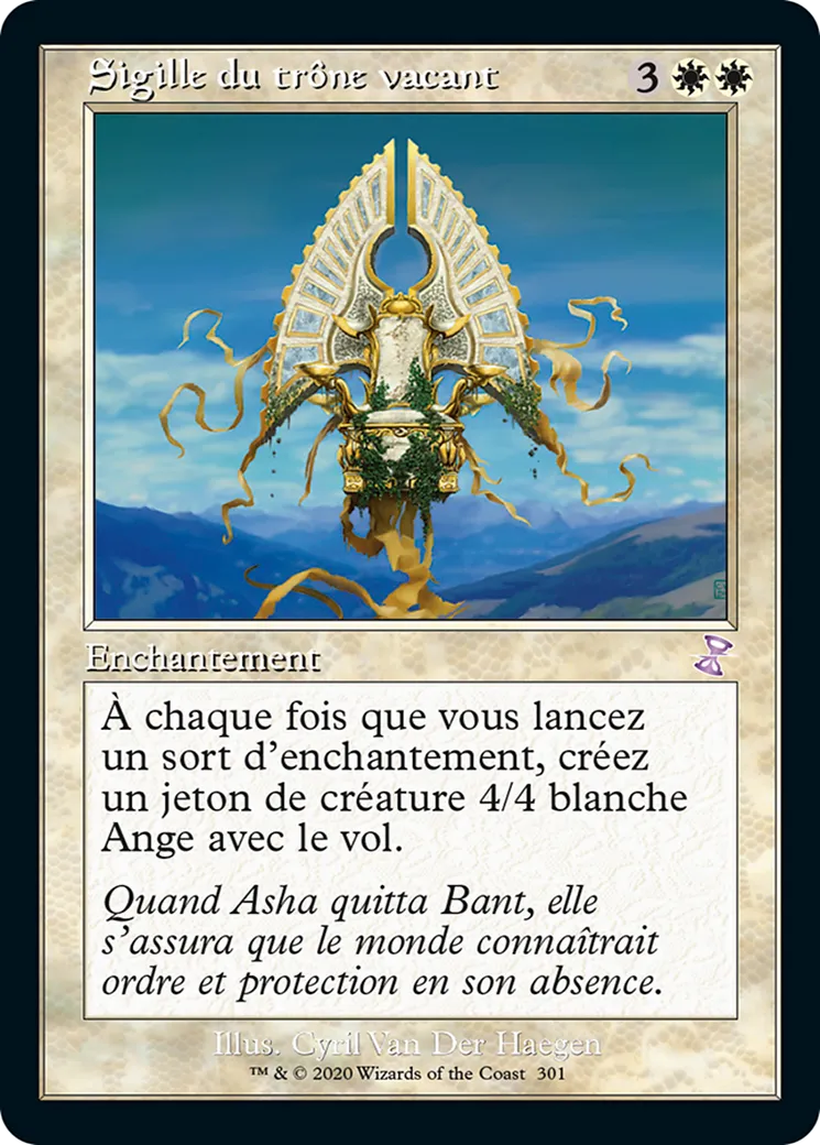 Sigille du trône vacant — Time Spiral Remastered — Magic: The Gathering