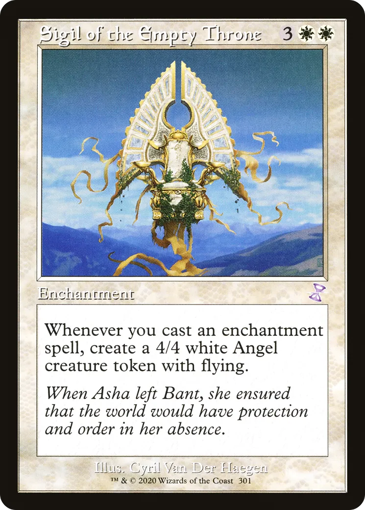 Sigil of the Empty Throne — Time Spiral Remastered — Magic: The Gathering