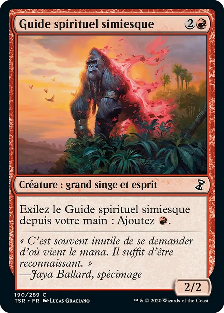 Guide spirituel simiesque — Time Spiral Remastered — Magic: The Gathering