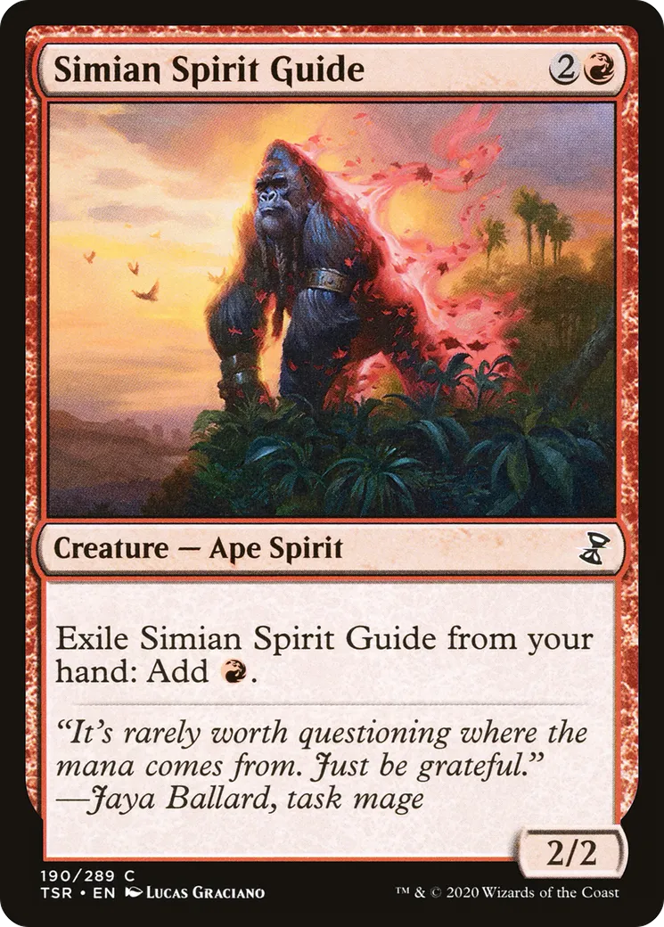 Simian Spirit Guide — Time Spiral Remastered — Magic: The Gathering