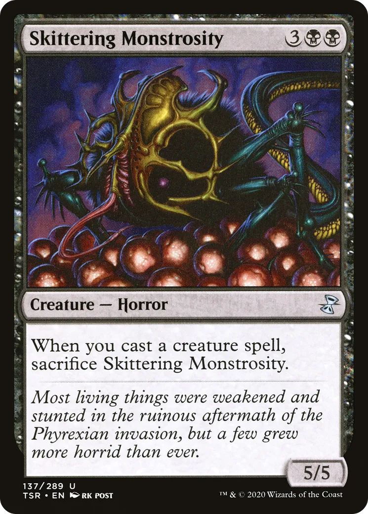 Monstruosité fuyarde — Time Spiral Remastered — Magic: The Gathering