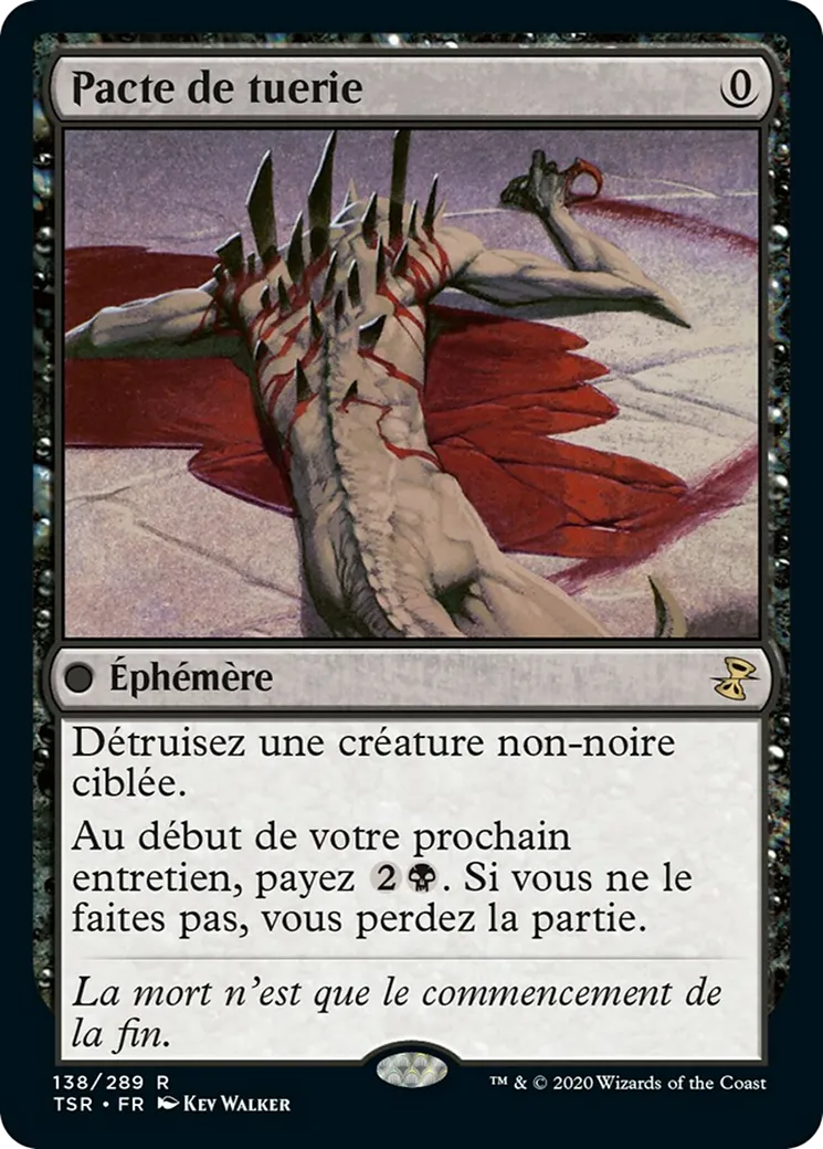 Pacte de tuerie — Time Spiral Remastered — Magic: The Gathering