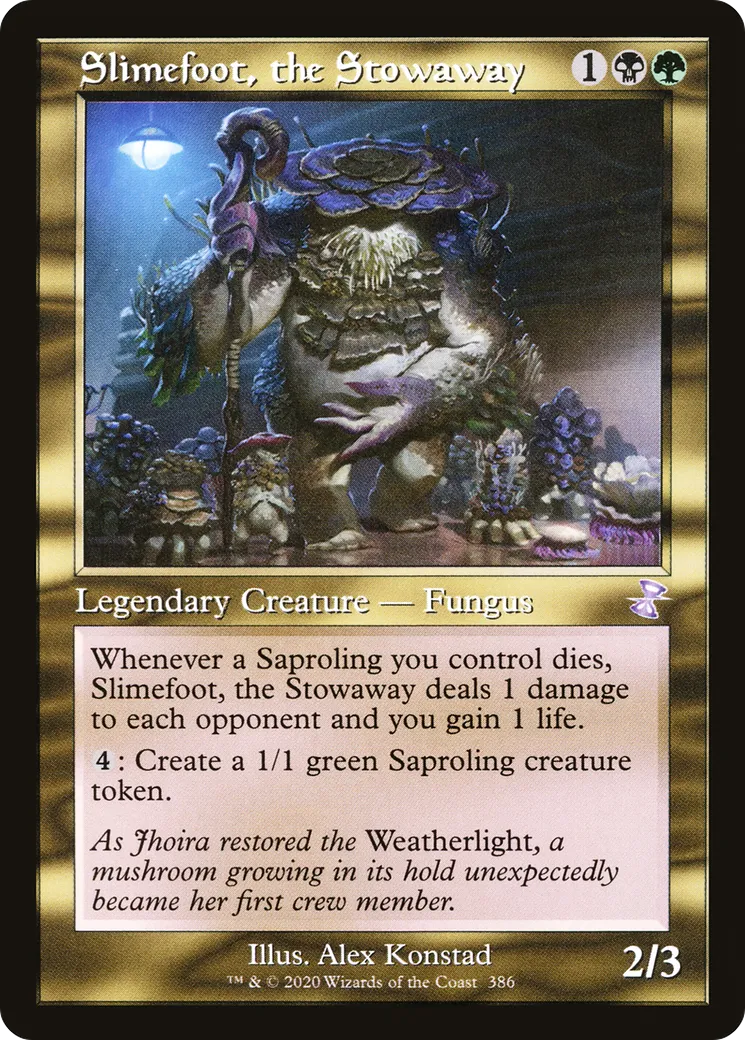 Slimefoot, the Stowaway — Time Spiral Remastered — Magic: The Gathering