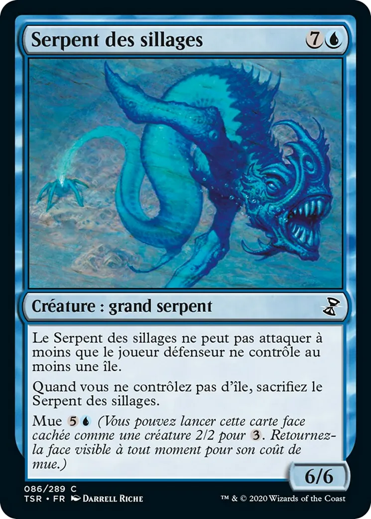 Serpent des sillages — Time Spiral Remastered — Magic: The Gathering