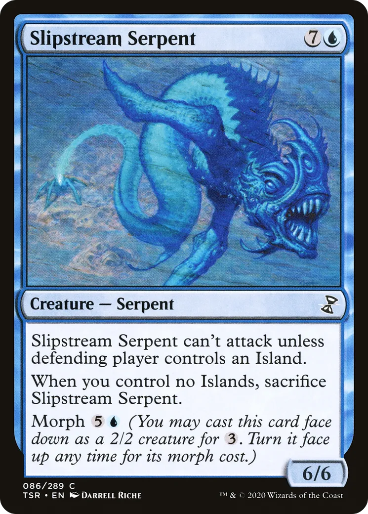 Slipstream Serpent — Time Spiral Remastered — Magic: The Gathering