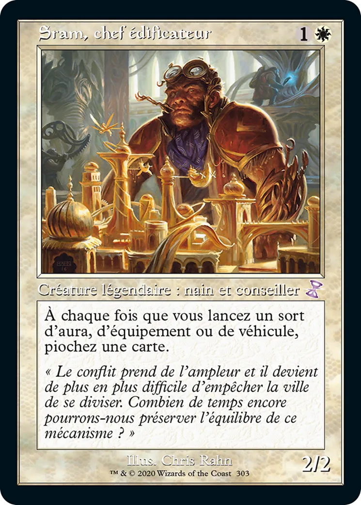Sram, chef édificateur — Time Spiral Remastered — Magic: The Gathering