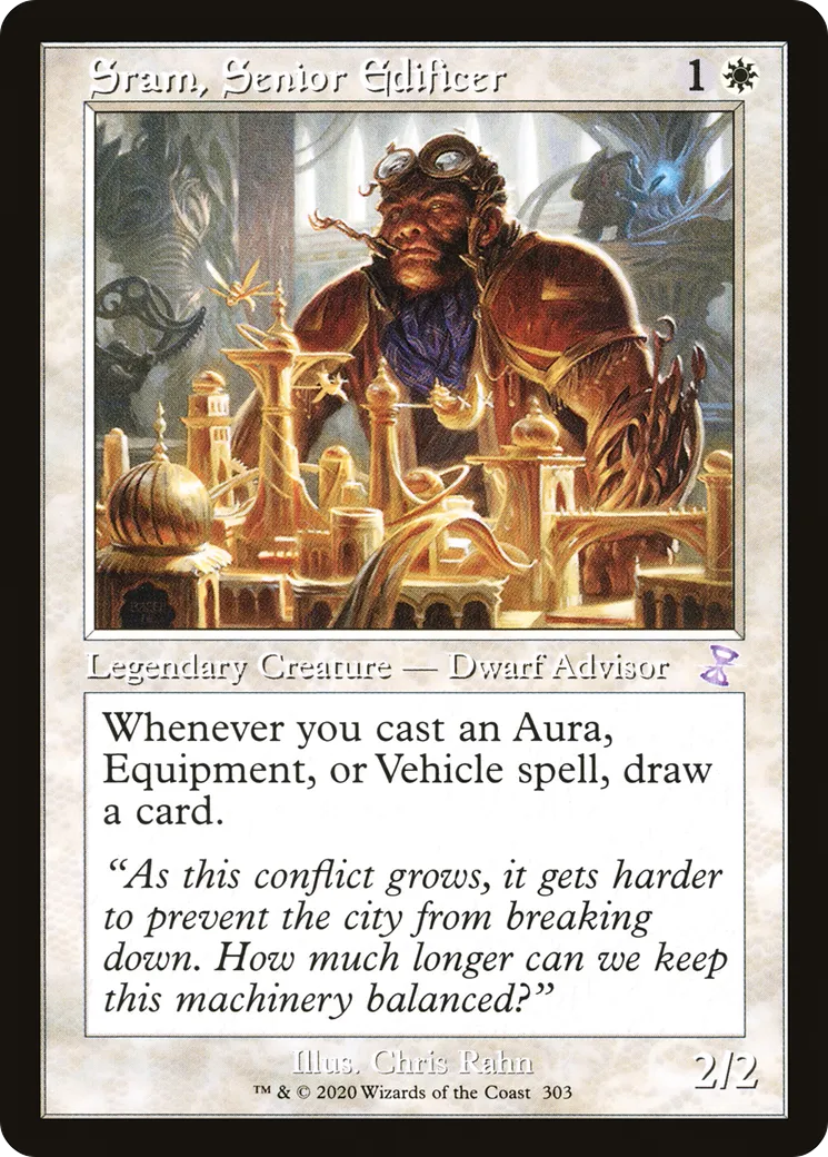 Sram, Senior Edificer — Time Spiral Remastered — Magic: The Gathering