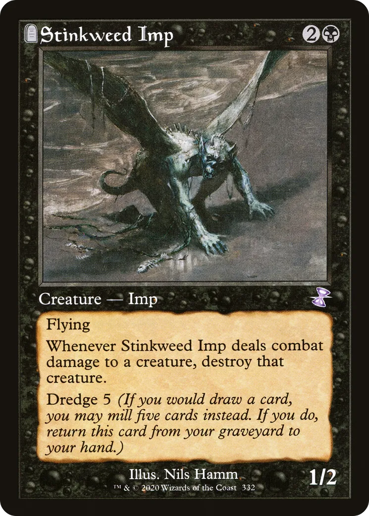 Stinkweed Imp — Time Spiral Remastered — Magic: The Gathering