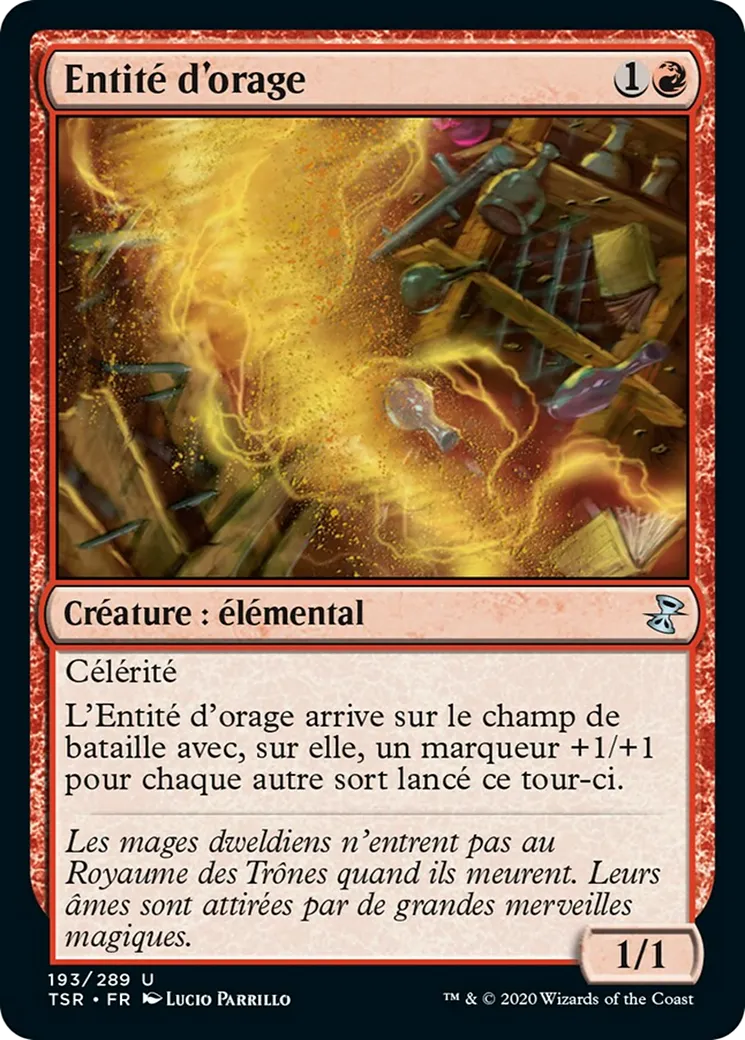 Entité d'orage — Time Spiral Remastered — Magic: The Gathering