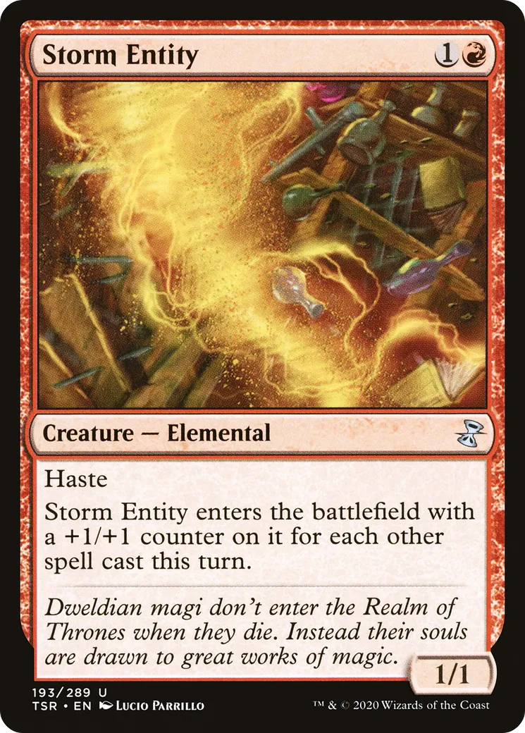 Entité d'orage — Time Spiral Remastered — Magic: The Gathering