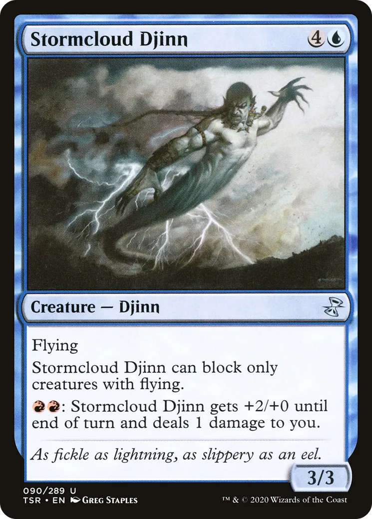 Stormcloud Djinn — Time Spiral Remastered — Magic: The Gathering