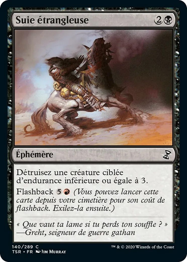 Suie étrangleuse — Time Spiral Remastered — Magic: The Gathering