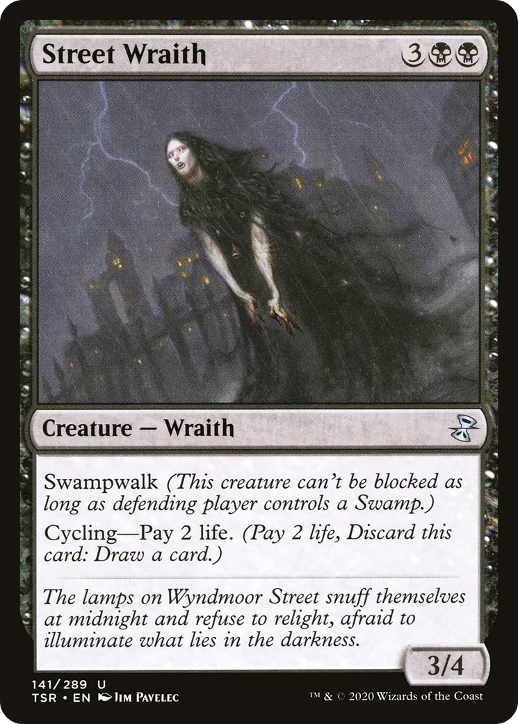 Street Wraith — Time Spiral Remastered — Magic: The Gathering