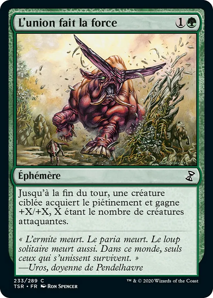L'union fait la force — Time Spiral Remastered — Magic: The Gathering