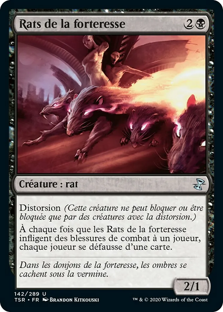 Rats de la forteresse — Time Spiral Remastered — Magic: The Gathering