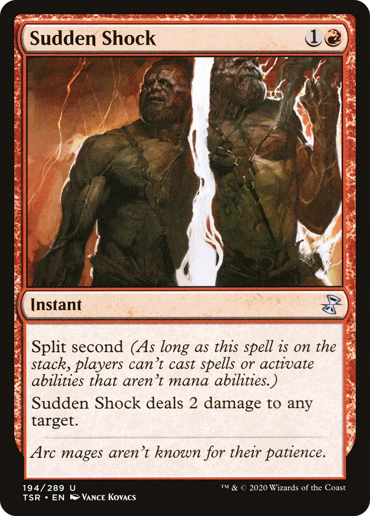 Sudden Shock — Time Spiral Remastered — Magic: The Gathering