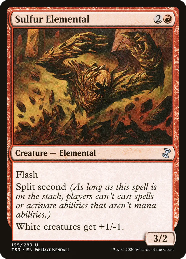 Sulfur Elemental — Time Spiral Remastered — Magic: The Gathering