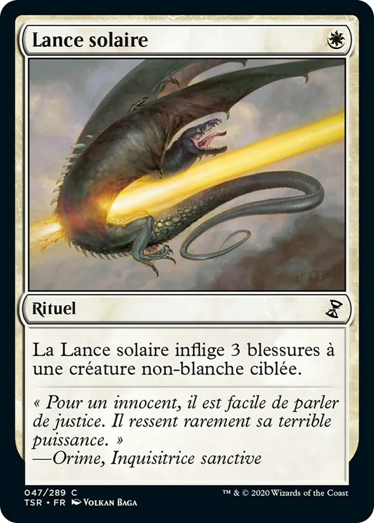 Lance solaire — Time Spiral Remastered — Magic: The Gathering