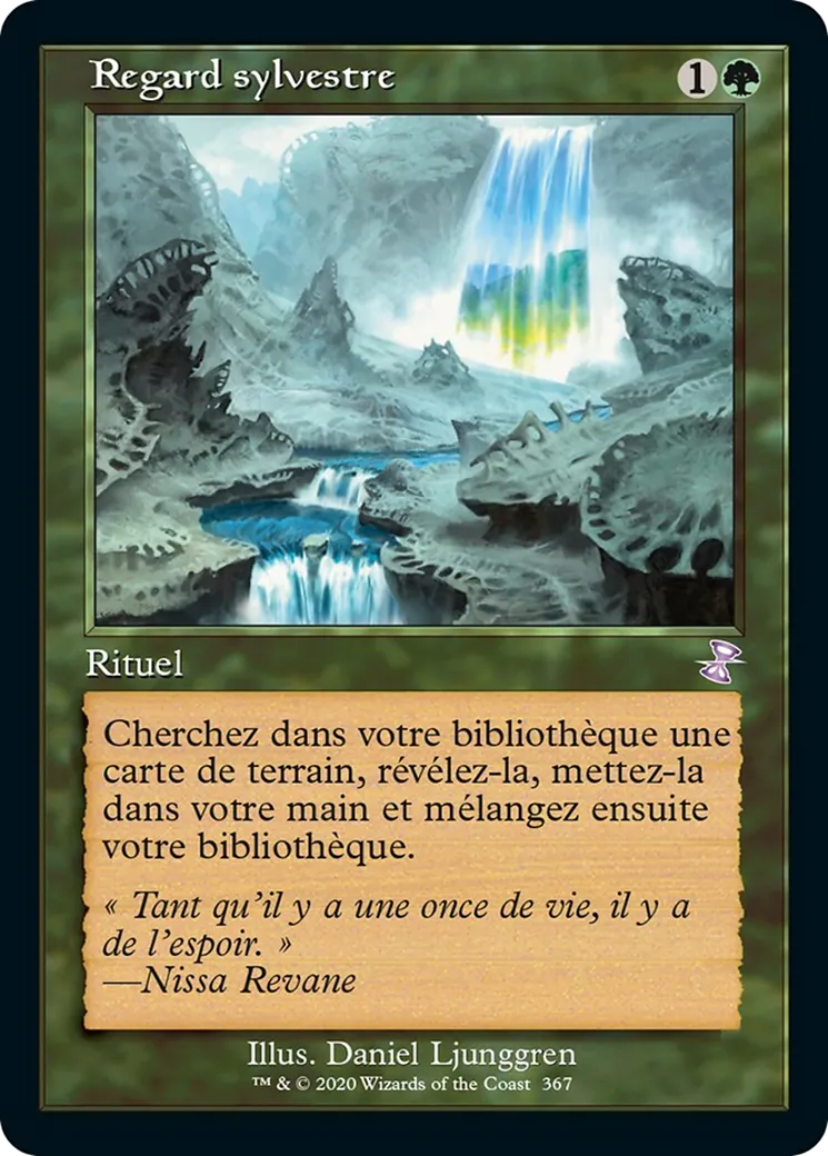 Regard sylvestre — Time Spiral Remastered — Magic: The Gathering
