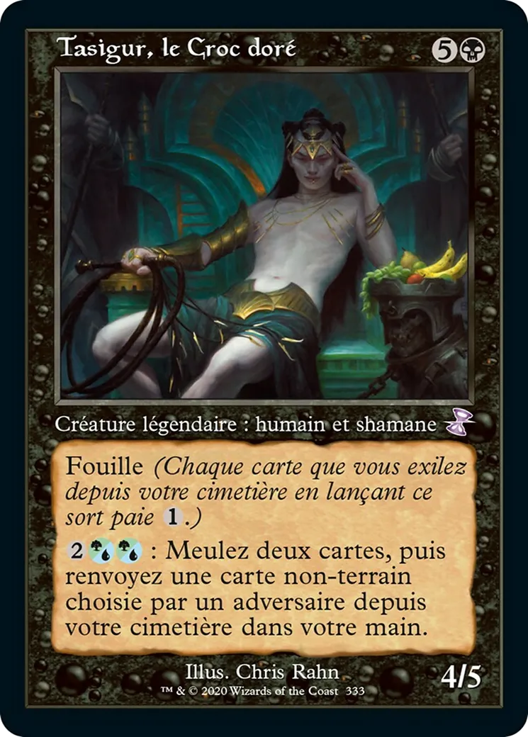 Tasigur, le Croc doré — Time Spiral Remastered — Magic: The Gathering