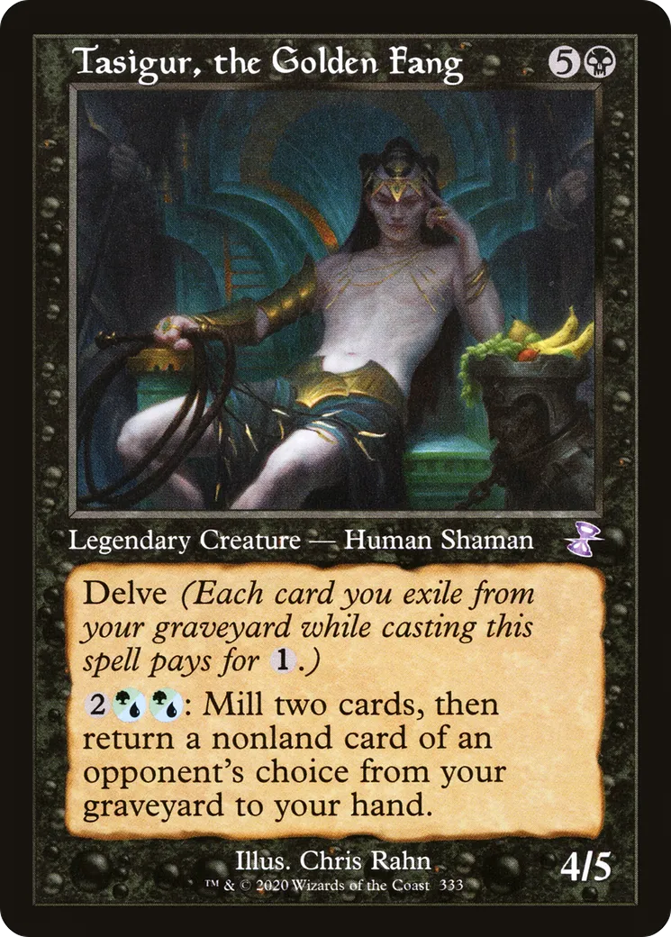 Tasigur, the Golden Fang — Time Spiral Remastered — Magic: The Gathering