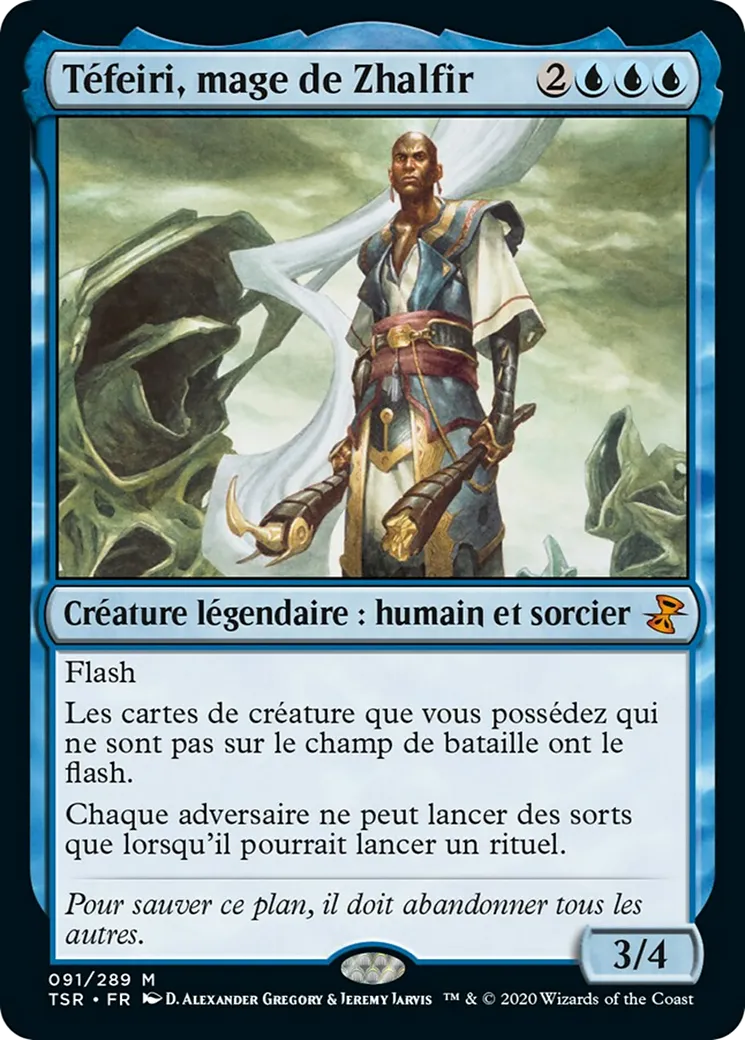 Téfeiri, mage de Zhalfir — Time Spiral Remastered — Magic: The Gathering